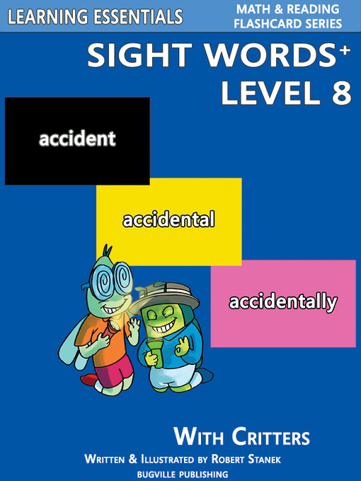 Title details for Sight Words Plus Level 8 by William Robert Stanek - Available
